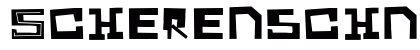 Scherenschnitt Regular Font Preview Scherenschnitt Regular Font Preview