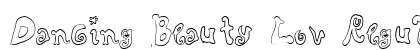 Dancing Beauty Lov Regular Font Preview Dancing Beauty Lov Regular Font Preview