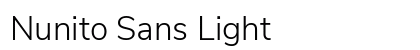 Nunito Sans Light Font Nunito Sans Light Font Preview