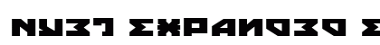 Nyet Expanded Expanded Font Nyet Expanded Expanded Font Preview