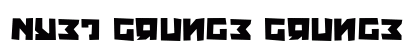 Nyet Grunge Grunge Font Nyet Grunge Grunge Font Preview