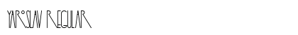 Yaroslav Regular Font Preview Yaroslav Regular Font Preview