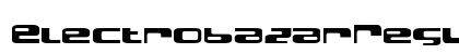 ElectrobazarRegular Regular Font ElectrobazarRegular Regular Font Preview