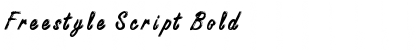 Freestyle Script Bold Font