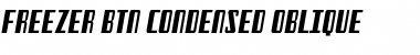 Freezer BTN Condensed Font