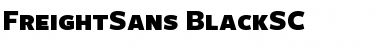 FreightSans BlackSC Font