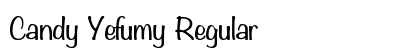 Candy Yefumy Regular (OpenType) Font Preview Candy Yefumy Regular (OpenType) Font Preview