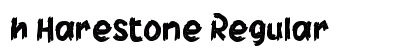 h Harestone Regular Font Preview h Harestone Regular Font Preview
