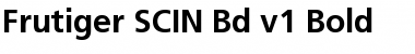 Frutiger SCIN Bd v.1 Bold Font