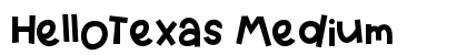 HelloTexas Medium Font HelloTexas Medium Font Preview