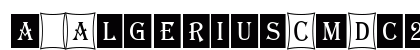 a_AlgeriusCmDc2Cmb Regular Font a_AlgeriusCmDc2Cmb Regular Font Preview