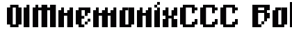 01MnemonixCCC Bold Font 01MnemonixCCC Bold Font Preview