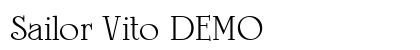 Sailor Vito DEMO (OpenType) Font Preview Sailor Vito DEMO (OpenType) Font Preview