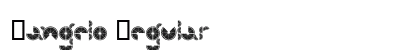 Tangelo Regular Font Preview Tangelo Regular Font Preview