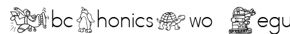 AbcPhonicsTwo Regular Font AbcPhonicsTwo Regular Font Preview