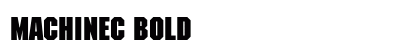 MachineC Bold (OpenType) Font Preview MachineC Bold (OpenType) Font Preview