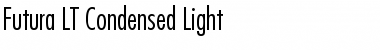Futura LT CondensedLight Font