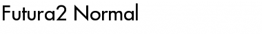 Futura2-Normal Font