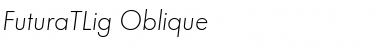 FuturaTLig Oblique Font