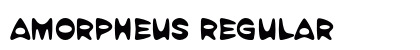 Amorpheus Regular Font Amorpheus Regular Font Preview