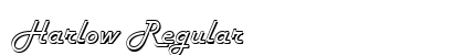 Harlow Regular Font Harlow Regular Font Preview