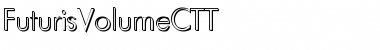 FuturisVolumeCTT Regular Font