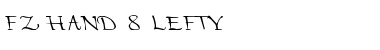 FZ HAND 8 LEFTY Light Font