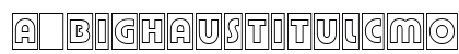 a_BighausTitulCmOtl Regular Font Preview a_BighausTitulCmOtl Regular Font Preview