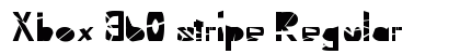Xbox 360 stripe Regular Font Xbox 360 stripe Regular Font Preview