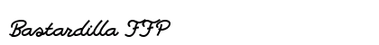 Bastardilla FFP Font Bastardilla FFP Font Preview