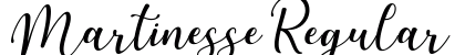 Martinesse Regular Font Preview Martinesse Regular Font Preview