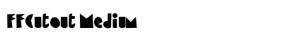 FFCutout Medium Font Preview FFCutout Medium Font Preview