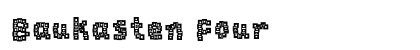 Baukasten Four Font Baukasten Four Font Preview