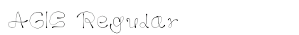 AGIS Regular (OpenType) Font Preview AGIS Regular (OpenType) Font Preview