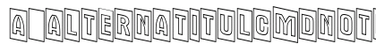 a_AlternaTitulCmDnOtl Regular Font a_AlternaTitulCmDnOtl Regular Font Preview