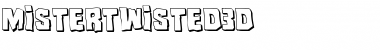 Download Mister Twisted 3D Font
