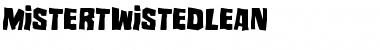 Download Mister Twisted Leaning Font