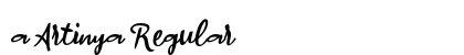 a Artinya Regular (OpenType) Font Preview a Artinya Regular (OpenType) Font Preview