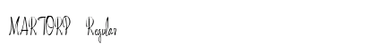 MARTORP Regular Font Preview MARTORP Regular Font Preview