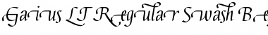 Gaius LT Regular Font