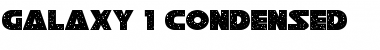 Galaxy 1 Condensed Font