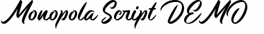 Download Monopola Script Font