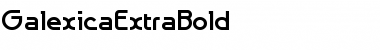 GalexicaExtraBold Regular Font