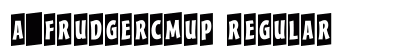 a_FrudgerCmUp Regular Font Preview a_FrudgerCmUp Regular Font Preview