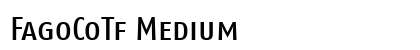 FagoCoTf Medium Font FagoCoTf Medium Font Preview