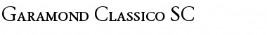 Garamond Classico SC Regular Font