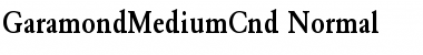 Download GaramondMediumCnd-Normal Font