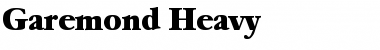 Garemond-Heavy Regular Font