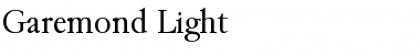 Garemond-Light Regular Font