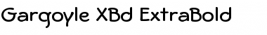 Gargoyle XBd ExtraBold Font